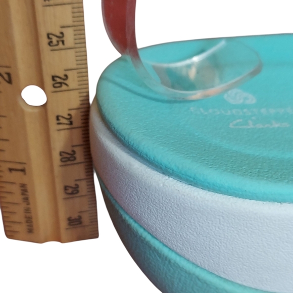 Clarks Arla Nicole Womens Slingback Sandal Flamingo Aqua Print Women's - Picture 12 of 16